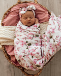 Cherry Blossom Organic Muslin Wrap