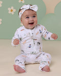 Dog Park Organic Snugglesuit Convertible Romper