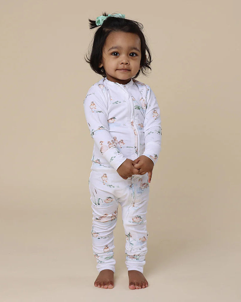 Duck Pond Organic Snugglesuit Convertible Romper