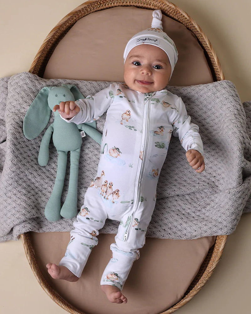 Duck Pond Organic Snugglesuit Convertible Romper