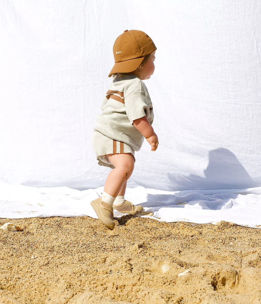 Velcro MOVE Toddler Shoe – Sandstone Brown