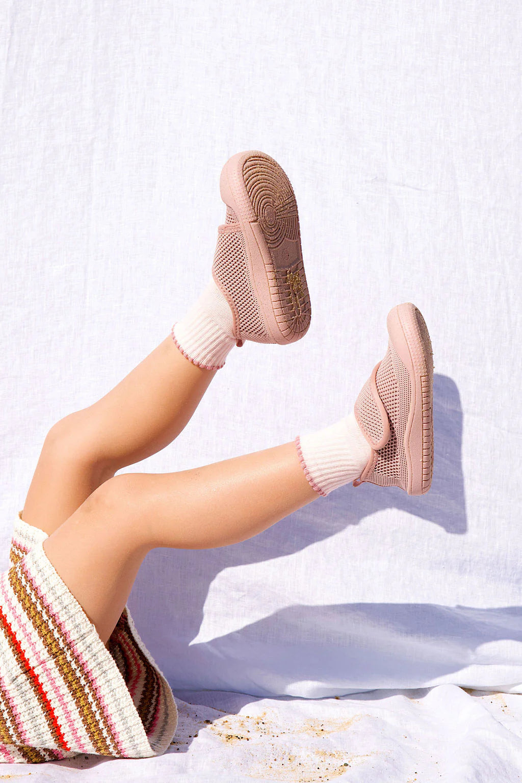 Velcro MOVE Toddler Shoe – Dusty Rose