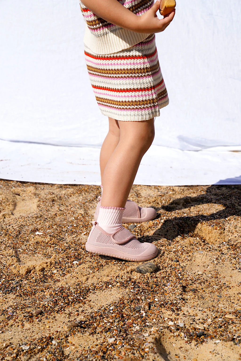 Velcro MOVE Toddler Shoe – Dusty Rose