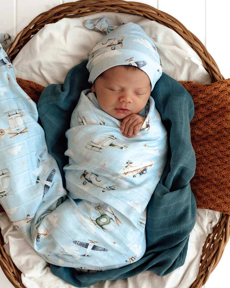 Taking Flight Organic Muslin Wrap