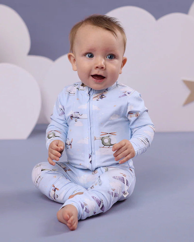 Taking Flight Organic Snugglesuit Convertible Romper