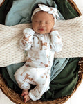 Woodland Tales Organic Snugglesuit Convertible Romper