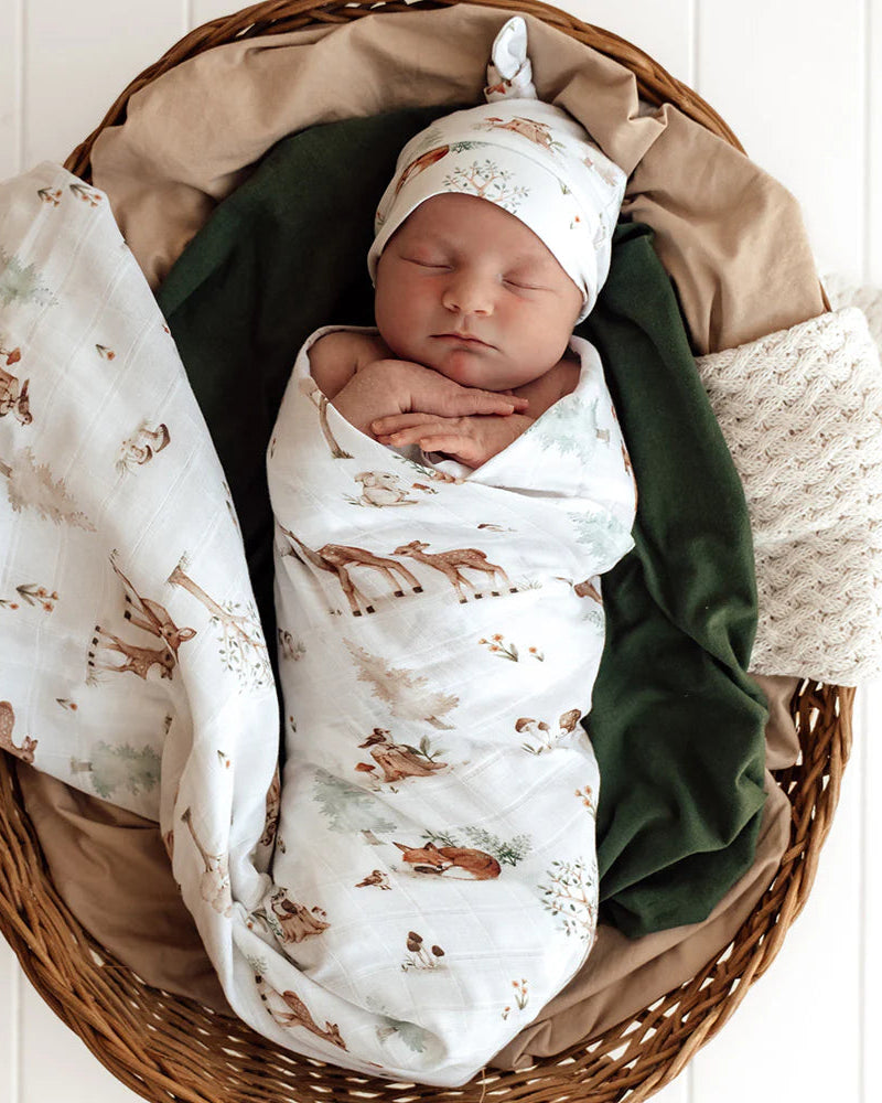 Woodland Tales Organic Muslin Wrap